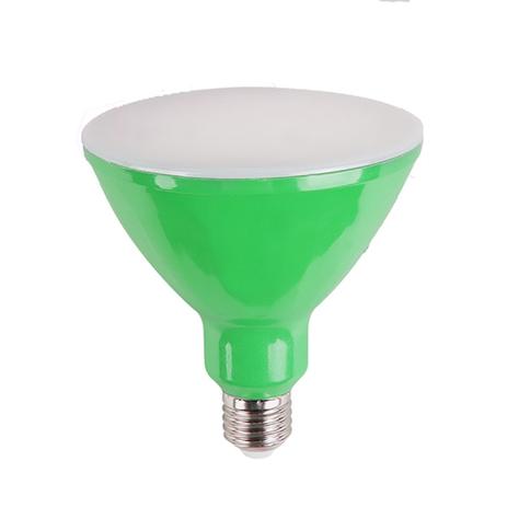 Lâmpada Led Par38 16w Bivolt Verde - Ourolux Menor preço em Lâmpada Led Par38 16w Bivolt Verde - Ourolux