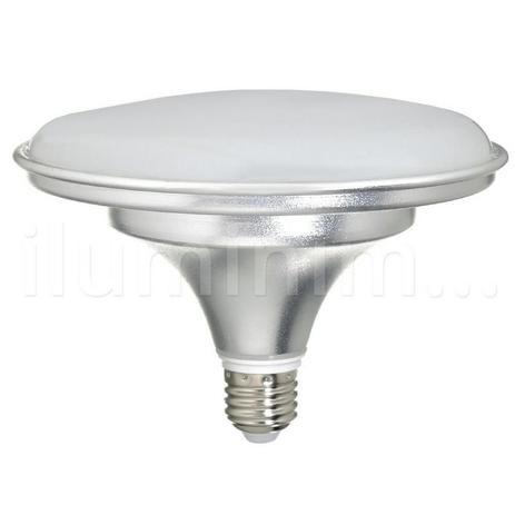Lâmpada LED Prato 36W Bivolt Prateada Branco Frio - Iluminim led Menor preço em Lâmpada LED Prato 36W Bivolt Prateada Branco Frio - Iluminim led