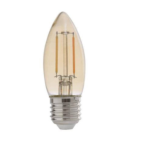 Lâmpada led retrô 2w 2200k  e14 vela chama avant é boa?