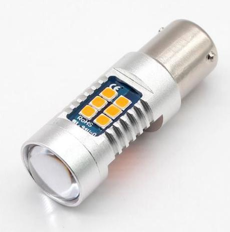 Lâmpada Led Seta 1156 Bau15s Smd-3030 Canbus - Par - Distribuído frc magazine Menor preço em Lâmpada Led Seta 1156 Bau15s Smd-3030 Canbus - Par - Distribuído frc magazine