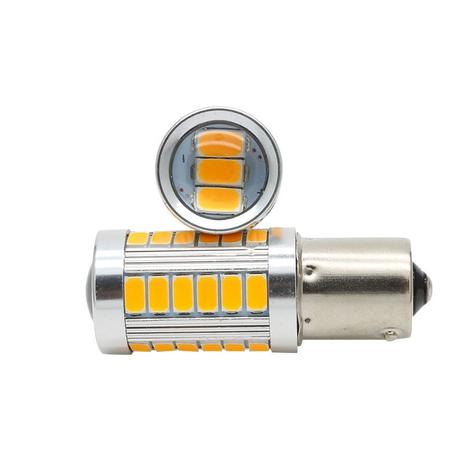 Lâmpada Led Seta 33-Smd Âmbar 1156 - Par - Distribuído frc magazine Menor preço em Lâmpada Led Seta 33-Smd Âmbar 1156 - Par - Distribuído frc magazine