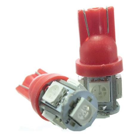 Lâmpada Led T10 12v 5smd5050 Vermelha Par - Mixcom é boa?