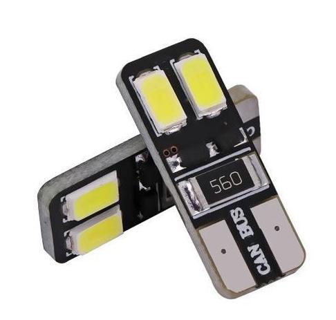 Lâmpada Led T10 Canbus 4 Smd 5730 6000k Branco - Par - Distribuído frc magazine é boa?