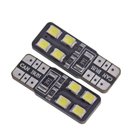 Lâmpada Led T10 Canbus 8 Smd 2835 6000k Branco - Par - Distribuído frc magazine é ruim? Lâmpada Led T10 Canbus 8 Smd 2835 6000k Branco - Par - Distribuído frc magazine é boa?