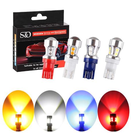 Lâmpada Led T10 Canbus Branco 3030 SMD - Par - Sd é boa?