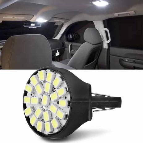 Lâmpada LED T20 22 LEDs 2W 12V Luz Branca Aplicação Teto e Placa - M.x. Menor preço em Lâmpada LED T20 22 LEDs 2W 12V Luz Branca Aplicação Teto e Placa - M.x.