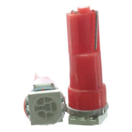 Lâmpada Led T5 12v 1smd5050 Vermelha 10 Unidades - Mixcom Menor preço em Lâmpada Led T5 12v 1smd5050 Vermelha 10 Unidades - Mixcom