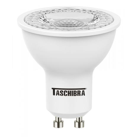 Lâmpada Led Taschibra Dicroica 4,9W Bivolt Gu10 3000k Luz Amarela Menor preço em Lâmpada Led Taschibra Dicroica 4,9W Bivolt Gu10 3000k Luz Amarela