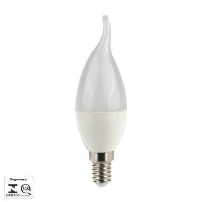 Lampada led vela chama fosca e14 4,5w 320lm 127-220v - Bella iluminação Menor preço em Lampada led vela chama fosca e14 4,5w 320lm 127-220v - Bella iluminação