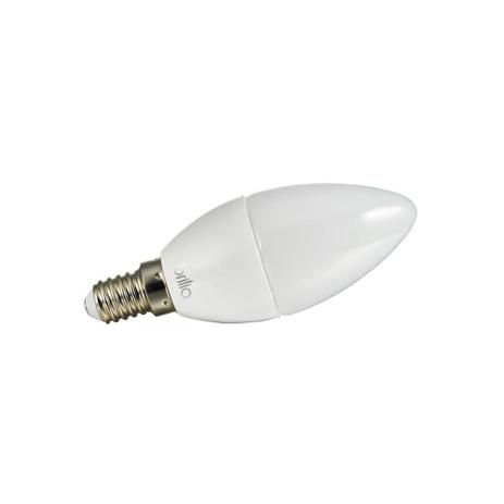 Lâmpada Led Vela Lisa Leitosa 3w Bivolt 2700k com Soquete E14 Luz Amarela - Brilia Menor preço em Lâmpada Led Vela Lisa Leitosa 3w Bivolt 2700k com Soquete E14 Luz Amarela - Brilia