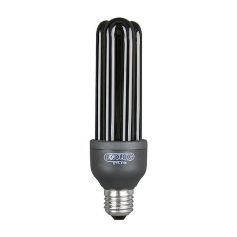Lâmpada Luz Negra 27W 127V FoxLux Menor preço em Lâmpada Luz Negra 27W 127V FoxLux