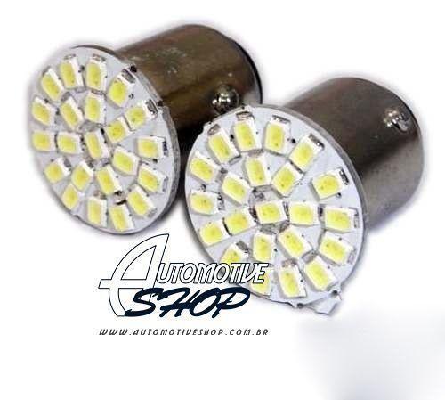 Lâmpada Marcha Ré de 22 Leds super branco estilo xenon - Automotive shop Menor preço em Lâmpada Marcha Ré de 22 Leds super branco estilo xenon - Automotive shop