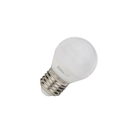 Lâmpada Mini Bulbo Led 4,8W Bivolt RomaLux Menor preço em Lâmpada Mini Bulbo Led 4,8W Bivolt RomaLux