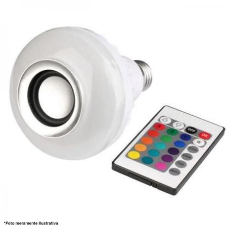 Lâmpada Musical Bulb WJ-L2T Bluetooth Musical Caixa Som, E27 Bivolt - Network é boa?