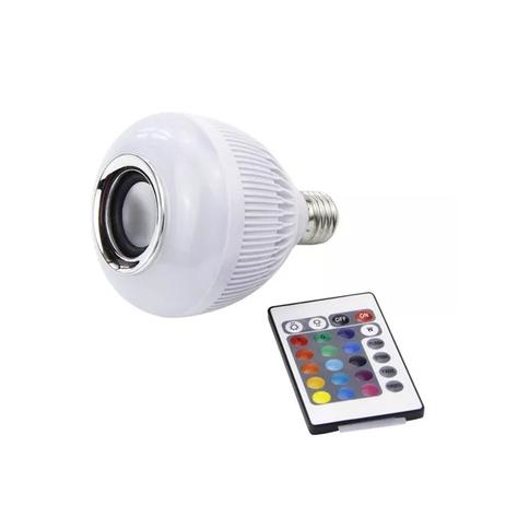 Lampada Musical com Bluetooth Rgb com Controle Lumiere - Riocd-lumiere Menor preço em Lampada Musical com Bluetooth Rgb com Controle Lumiere - Riocd-lumiere
