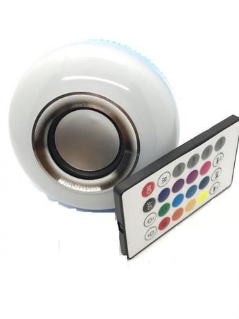 Lampada Musical com Bluetooth Rgb com Controle - Music-bulb Menor preço em Lampada Musical com Bluetooth Rgb com Controle - Music-bulb