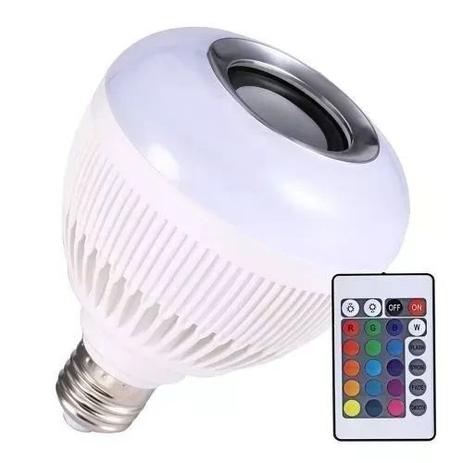 Lâmpada Musical Led Bluetooth RGB- WJ-L2 - Partyball Menor preço em Lâmpada Musical Led Bluetooth RGB- WJ-L2 - Partyball