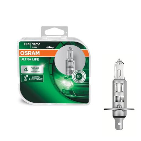 Lâmpada Osram H1 12V 55W Ultra Life é boa?