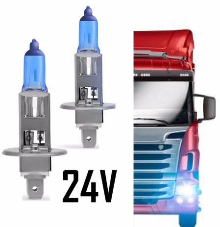 Lampada para caminhao h1 24v super branca par - au872 - Multilaser é boa?