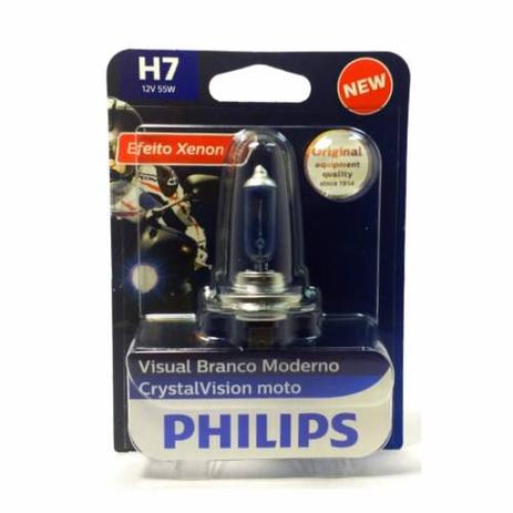 Lâmpada Philips Extraduty Crystal Vision H7 55w Efeito Xenon Menor preço em Lâmpada Philips Extraduty Crystal Vision H7 55w Efeito Xenon
