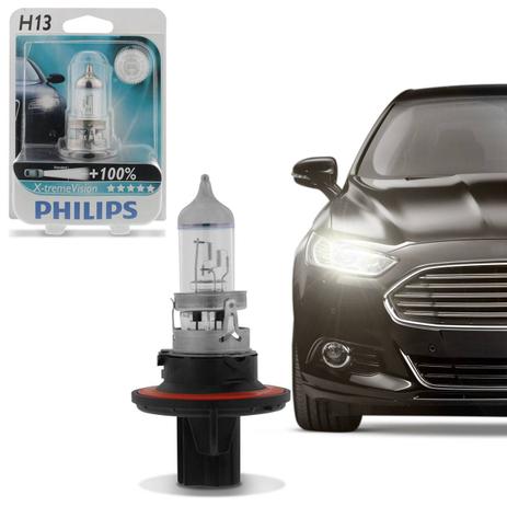 Lâmpada Philips Halógena Xtreme Vision H13 3350K 60/55W Efeito Xênon Menor preço em Lâmpada Philips Halógena Xtreme Vision H13 3350K 60/55W Efeito Xênon
