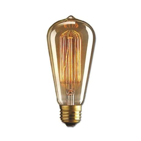 Lâmpada Retrô Filamento de Carbono ST64 110V E27 Slux 1915 é ruim? Lâmpada Retrô Filamento de Carbono ST64 110V E27 Slux 1915 é boa?