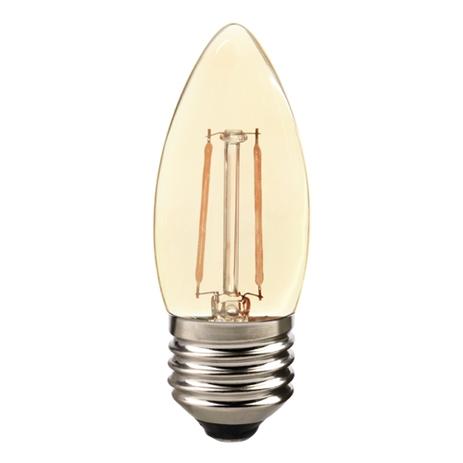 Lâmpada Retrô LED Vela 2W Bivolt - Spirit Menor preço em Lâmpada Retrô LED Vela 2W Bivolt - Spirit