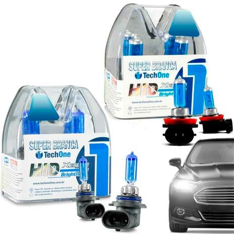 Lampada Super Branca Ford Ranger 1997 a 2000 Farol Alto e Baixo - Techone Menor preço em Lampada Super Branca Ford Ranger 1997 a 2000 Farol Alto e Baixo - Techone