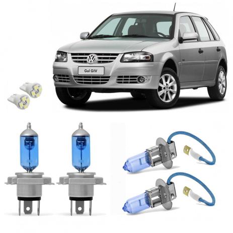 Lampada super branca gol g4 2006 a 2013 farol alto baixo e milha - Skyway Menor preço em Lampada super branca gol g4 2006 a 2013 farol alto baixo e milha - Skyway