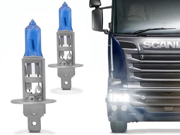 Lâmpada Super Branca H1 8500K Caminhão 24V TechOne - Par Menor preço em Lâmpada Super Branca H1 8500K Caminhão 24V TechOne - Par