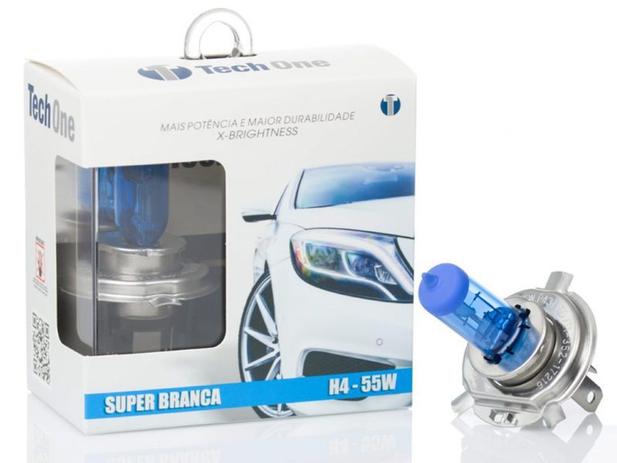 Lampada Super Branca H4 - Tech One - Kit Com 2 Lampadas - Techone é boa?