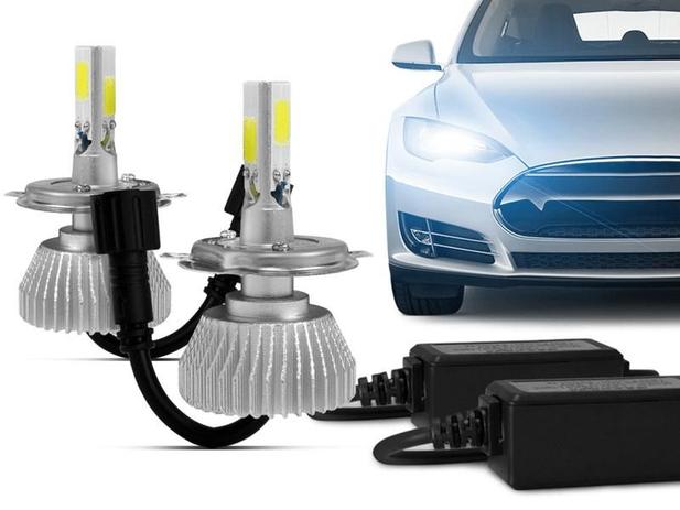Lâmpada Super LED 3D H27 6000K 7200 Lm 12V - Shocklight Menor preço em Lâmpada Super LED 3D H27 6000K 7200 Lm 12V - Shocklight