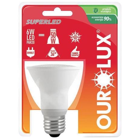 Lampada Superled Par 20 White 6W Bivolt 36 Graus 6500K Ourolux é ruim? Lampada Superled Par 20 White 6W Bivolt 36 Graus 6500K Ourolux é boa?