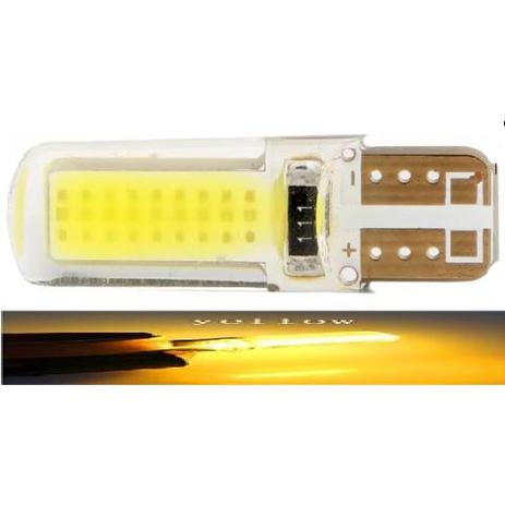 Lampada T10 Siliconada Cob Led Amarela W5w Mfl é boa?