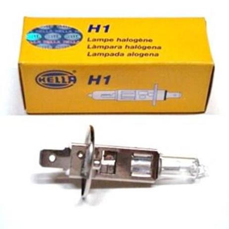 Lâmpada tipo h1 12v 55w halógena iodo 1,550 lumens base p14.5s - Hella Menor preço em Lâmpada tipo h1 12v 55w halógena iodo 1,550 lumens base p14.5s - Hella