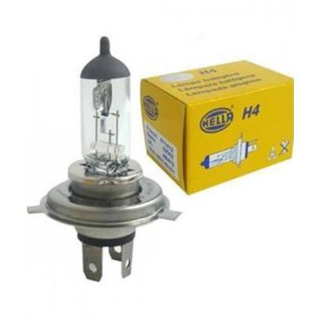 Lâmpada tipo h4 24v 75/70w 1,750 lumens base p43t - Hella Menor preço em Lâmpada tipo h4 24v 75/70w 1,750 lumens base p43t - Hella