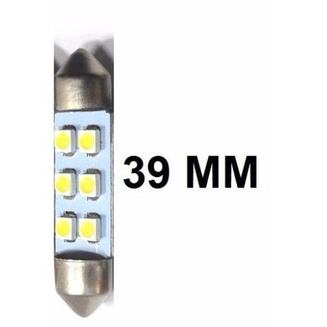 Lampada Torpedo 6 Led C5w 39 Mm Mfl Menor preço em Lampada Torpedo 6 Led C5w 39 Mm Mfl