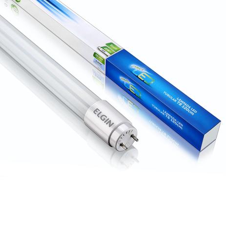 Lampada tubular power led 10w t8 bivolt 900lm 6500k - 60 cm - Elgin Menor preço em Lampada tubular power led 10w t8 bivolt 900lm 6500k - 60 cm - Elgin