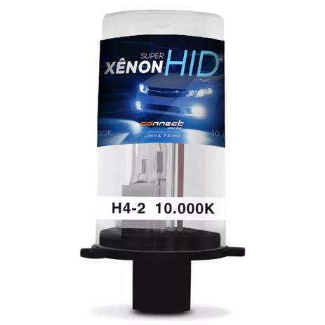 Lâmpada Xênon Reposição H4-2 10000K 12V 35W Tonalidade Azul Violeta Aplicação Farol - Prime Menor preço em Lâmpada Xênon Reposição H4-2 10000K 12V 35W Tonalidade Azul Violeta Aplicação Farol - Prime