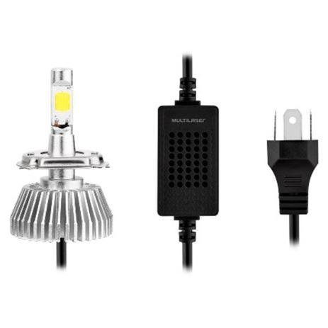 Lampadas Automotiva Multilaser Super Super Led H8 12V 30W 6200K - AU827 Menor preço em Lampadas Automotiva Multilaser Super Super Led H8 12V 30W 6200K - AU827