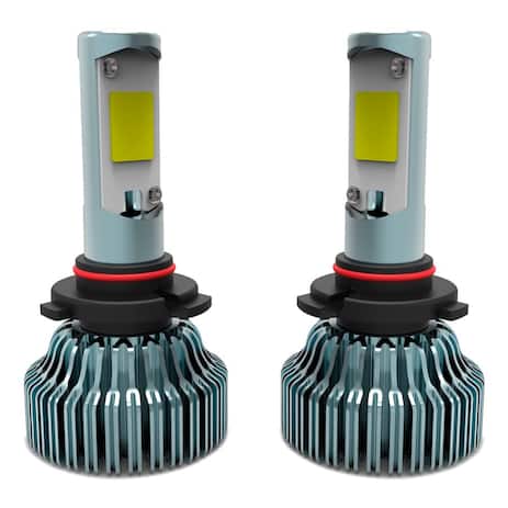 Menor preço em Lampadas LED 6000 Lumens VW CrossFox 2003 a 2009 Foco Simples Farol Alto e Baixo - Techone