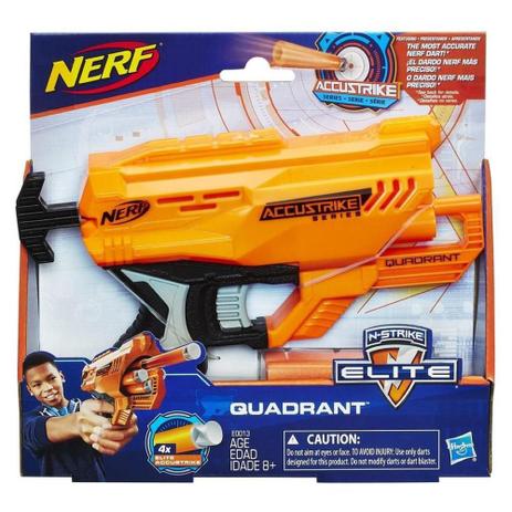 Lança Dardo Nerf Accustrike Quadrant E0013 - Hasbro Menor preço em Lança Dardo Nerf Accustrike Quadrant E0013 - Hasbro