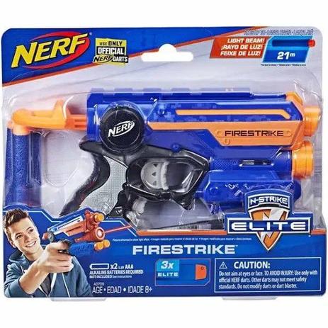 Lança Dardo Nerf El Firestrike - Hasbro Menor preço em Lança Dardo Nerf El Firestrike - Hasbro