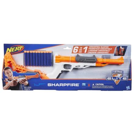 Lança Dardo Nerf Elite Sharpfire Hasbro Menor preço em Lança Dardo Nerf Elite Sharpfire Hasbro