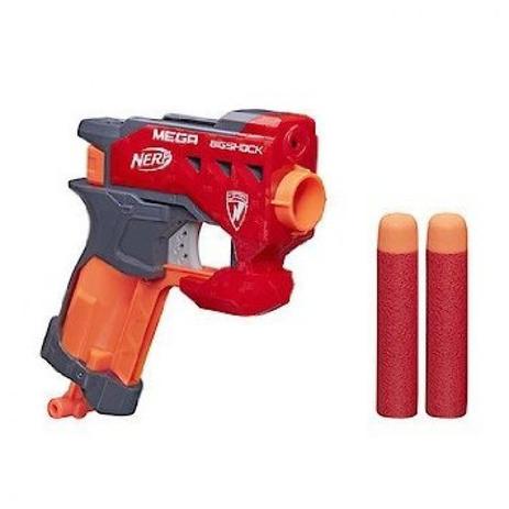 Lança Dardo Nerf Mega Big Shock - Hasbro Menor preço em Lança Dardo Nerf Mega Big Shock - Hasbro