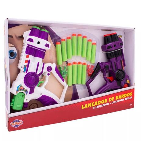 Lança Dardos 2 Lançadores Toy Story 3 Toyng é boa?