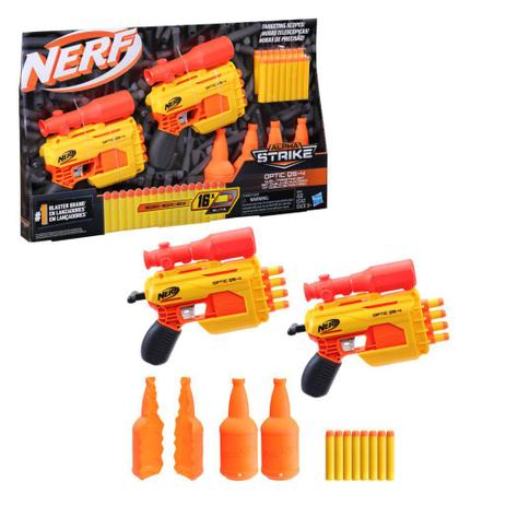 Lança Dardos - Alpha Dobro de Alvos - 16 Dardos - Nerf - Hasbro Menor preço em Lança Dardos - Alpha Dobro de Alvos - 16 Dardos - Nerf - Hasbro
