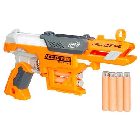 Lança Dardos Nerf Accustrike Falconfire - Hasbro Menor preço em Lança Dardos Nerf Accustrike Falconfire - Hasbro