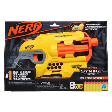 Lança Dardos Nerf Alphastrike Hammerstorm - E8676 - Hasbro é boa?