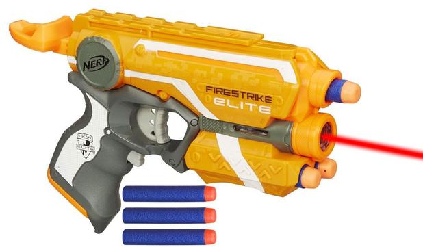 Lança Dardos Nerf Elite Firestrike Hasbro Menor preço em Lança Dardos Nerf Elite Firestrike Hasbro